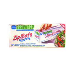 ZipSafe Plastic Food Wrap 12"X2000'