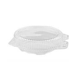 8" Hinge Pie Container #LBH881 2.5" Low Dome 100ct