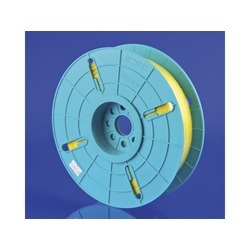Spool Paper/Plastic, Yellow 2500'
