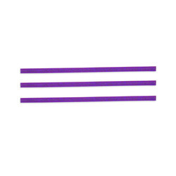 4" Purple Bag Ties 2000ct