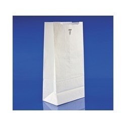 8lb White Paper Bags 6.25x4x12.5 500ct