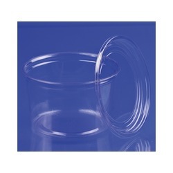 Clear (Pet) Recessed Lids 500ct