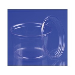 Clear (Pet) Recessed Lids 500ct