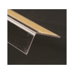 Clear Front Fence w/Adhesive 3/4" x 48" 1ea