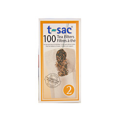 T-Sac® Tea Filters #2 12/100ct