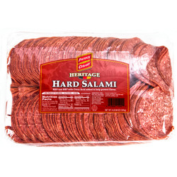 Pre Sliced Hard Salami 4/4lb