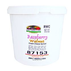 Raspberry Walnut  Cream Cheese Spread 2/5lb