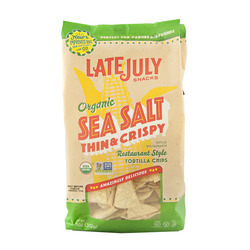 Organic Sea Salt Restaurant-Style Tortilla Chips 9/11oz
