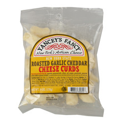 Cheddar Cheese Curds, Roasted Garlic 12/6oz