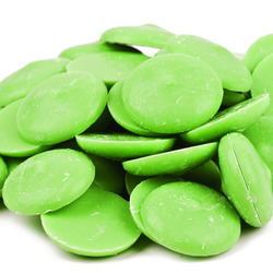 Coating Wafers, Light Green 25lb